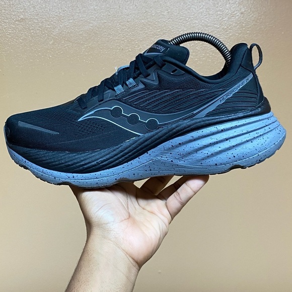 Saucony Hurricane 24 Men’s Running Sneakers Black Shadow Size 9.5 S20933-101 main image 7